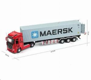 Mô hình xe MAERSK Container Cargo 1:24 Gray 47.5 cm – Bản mô phỏng logistics
