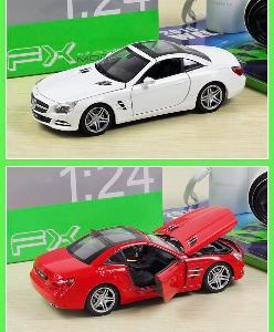 [WELLY] Mô hình xe Mercedes-Benz 2012 SL500 1:24 [Red]