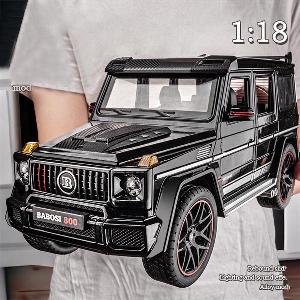 Mô hình xe Mercedes G800 Brabus 1:18 - Trắng
