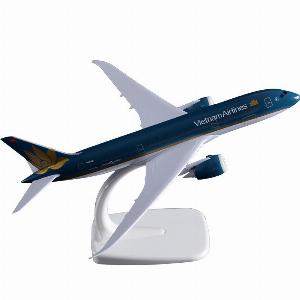 Mô hình máy bay Vietnam Airlines B787 20cm - Kim loại