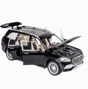 Mô hình xe Mercedes GLS 600 1:24 hợp kim [Black]