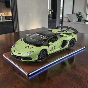 Mô Hình Xe Lamborghini Aventador SVJ 63 1:24 Miniauto Hợp Kim Cao Cấp - Xe Mô Hình Sưu Tầm Đẳng Cấp
