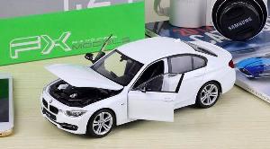 Mô hình xe BMW 335i 1:24 [White] - [WELLY] 