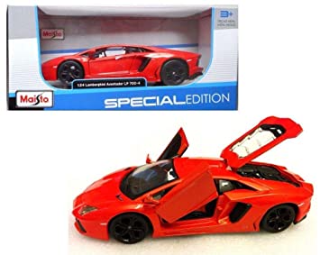Mô hình Lamborghini Aventador LP700-4 1:24 (Cam)