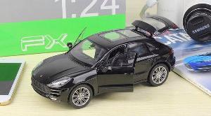 Mô hình xe Porsche Porsche Macan Turbo 1:24 [Black] - SP004431