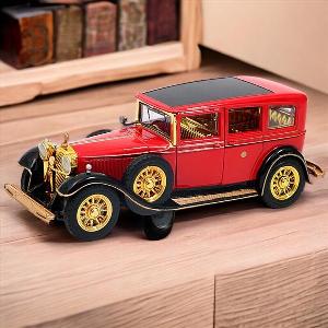Mô hình xe cổ Cadillac Puyi Retro Classic 1:32 [Red-black]