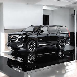 Mô hình xe Cadillac Escalade tỷ lệ 1:24 cao cấp form mới có đèn âm thanh