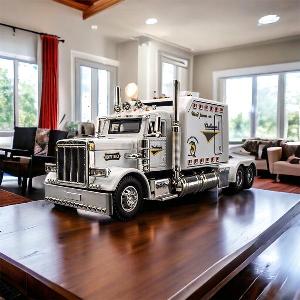 Mô hình xe đầu kéo container American Heavy Truck transformers 1:24 bằng hợp kim cao cấp
