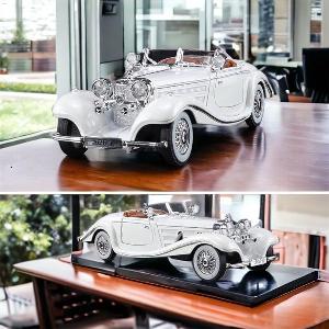Mô hình xe cổ Mercedes Benz 500K 1:24 bằng hợp kim cao cấp