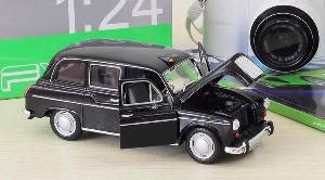 Mô hình xe cổ London Taxi Austin FX4 1958 tỷ lệ 1:24 [Đen]