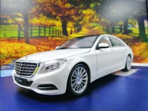 Mô hình xe Mercedes Benz S-Class S600 1:24 [White]