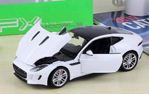 Mô hình xe JAGUAR F-Type Coupe 1:24 [White]