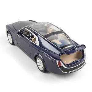 Mô hình xe Rolls-Royce sweptail 1:24 [Blue]