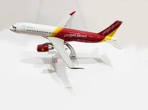 Mô hình máy bay Vietjet Air A321 47 cm