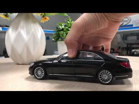 Review Mô hình xe Mercedes Sclass tỷ lệ 1:24 - mohinhxe.net
