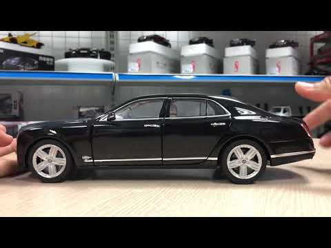 Review Mô Hình Xe Bentley Mulsanne tỷ lệ 1:18