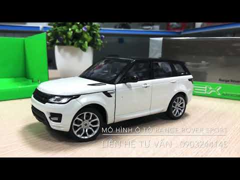 Review mô hình Range Rover Sport tỷ lệ 1:24- Mohinhxe.net