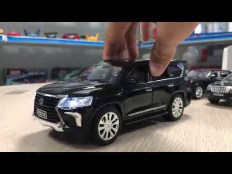 REVIEW MÔ HÌNH XE LEXUS 570 Tỷ lệ 1:24