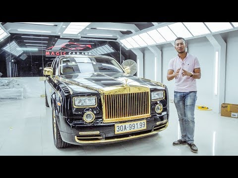 Khám phá Rolls Royce Phantom phiên bản Rồng Vàng độc nhất Việt Nam |XEHAY.VN|
